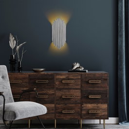 Opviq Kara - 13347 Lámpara de pared cromada